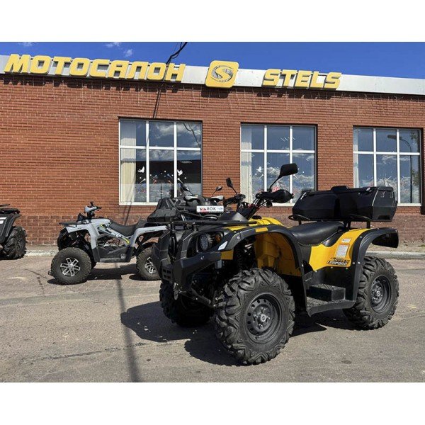 Квадроцикл Stels ATV 500 Leopard 4479км 2018г, б/у