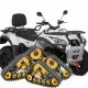 Гусеничный комплект (Гусеницы) для квадроцикла ATV BM (BaltMotors) всесезонный S.Pro