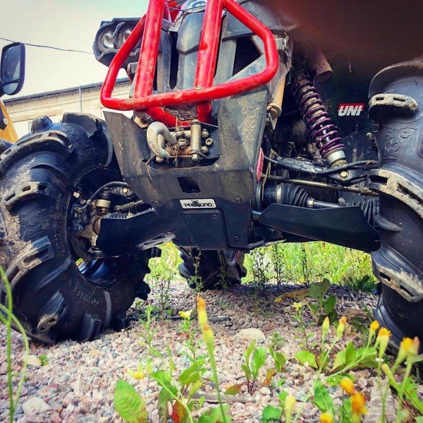 Пластиковая защита днища для квадроцикла Can-am renegade G2 2017 Пластиковая защита днища для квадроцикла Can-am renegade G2 2017