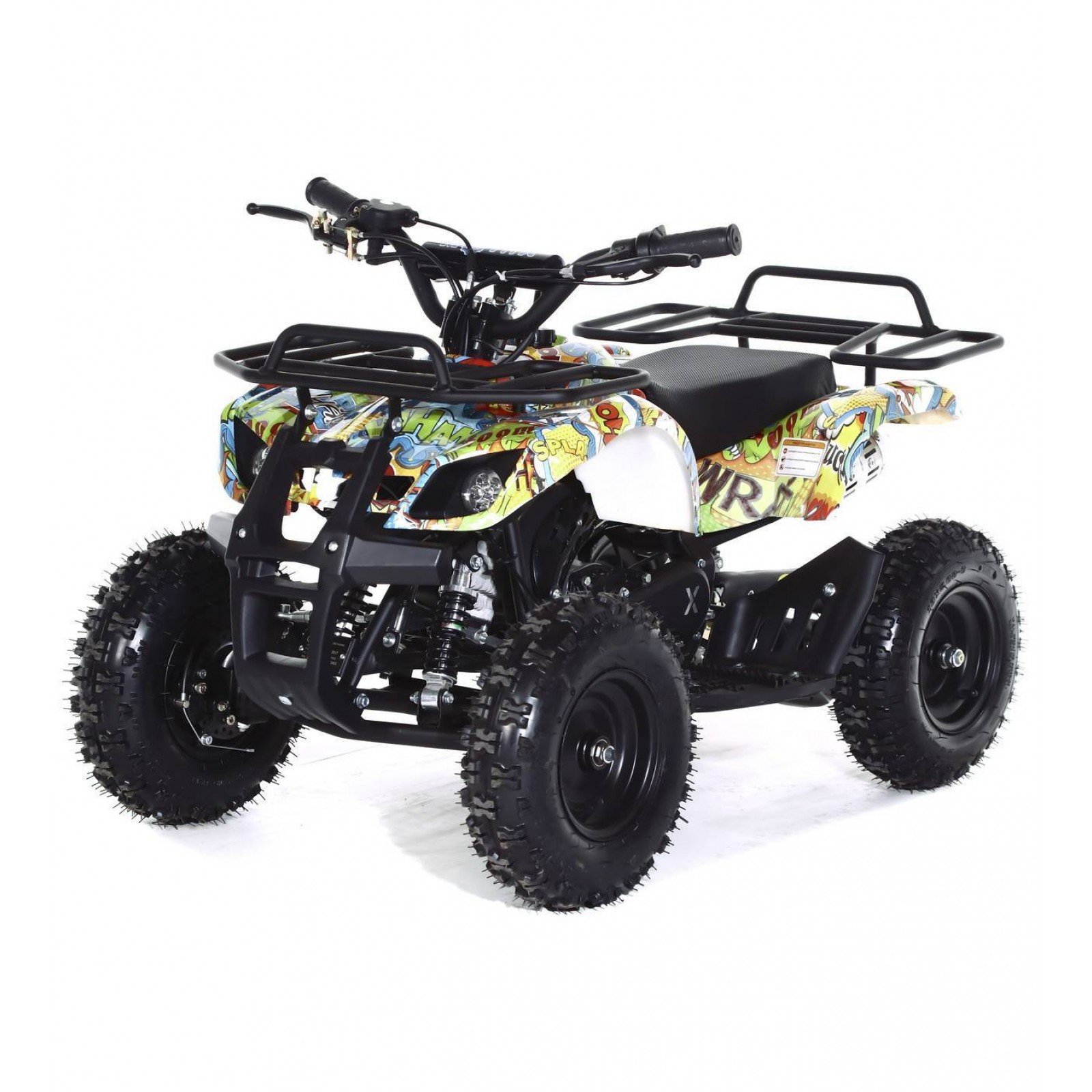 Недорогие квадроциклы. MOTAX atv Mini Grizlik x-16 (мех.). Квадроцикл MOTAX x16. MOTAX квадроцикл atv Mini Grizlik х-16 с механическим стартером. MOTAX atv x16 1000w.