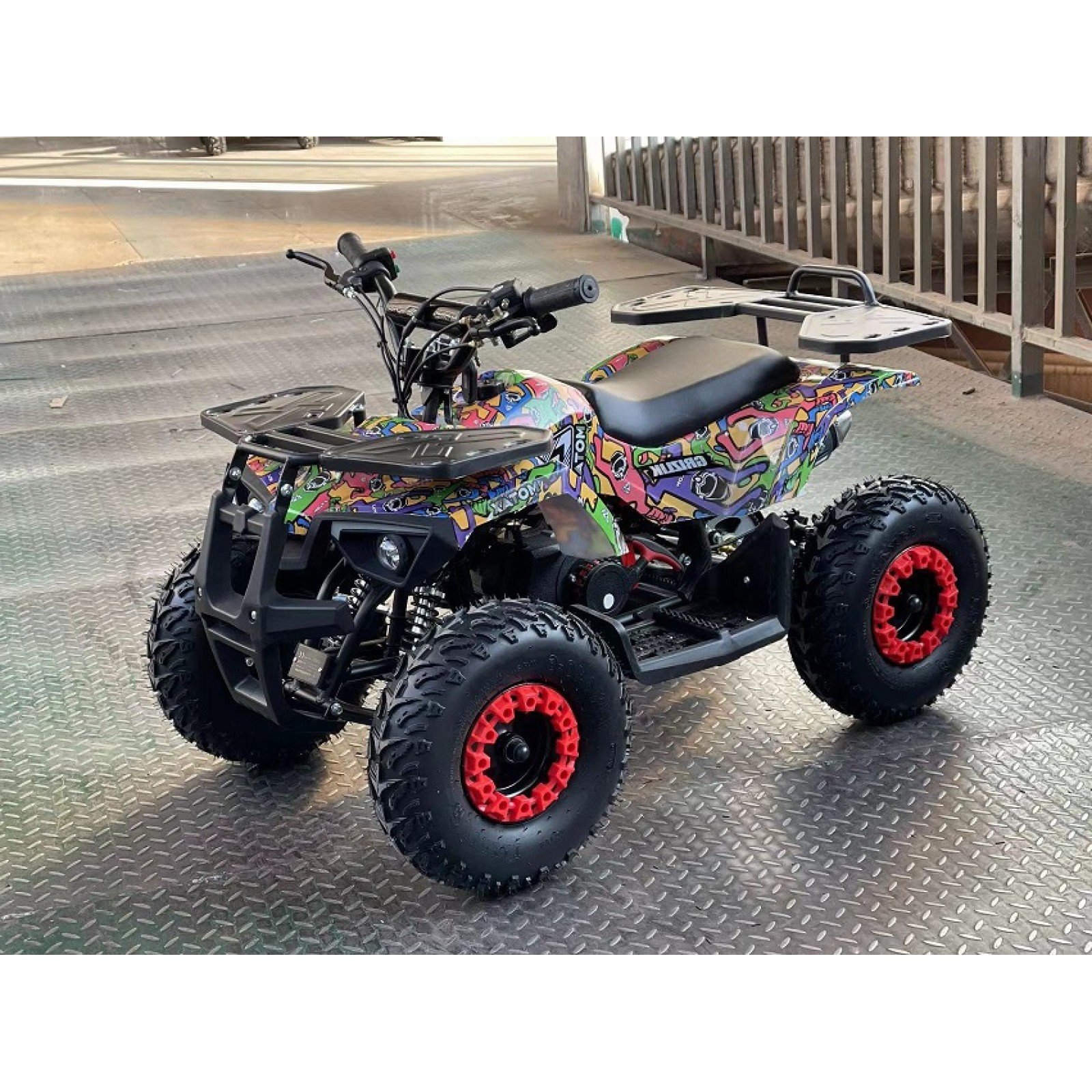 Бензиновый электрический квадроцикл. Квадроцикл motax mini grizlik x-16. Квадроцикл motax atv mini grizlik. Motax atv x-16. Квадроцикл электрический детский 1000w.