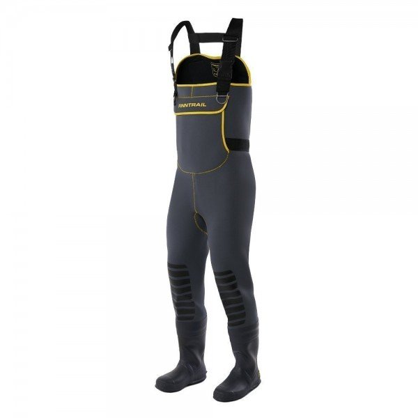 Вейдерсы Finntrail BLACKWATER GraphiteYellow Вейдерсы Finntrail BLACKWATER GraphiteYellow