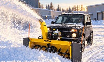 Новинки от Xator в мотосалоне StelsSamara: снегоуборщики для Нивы